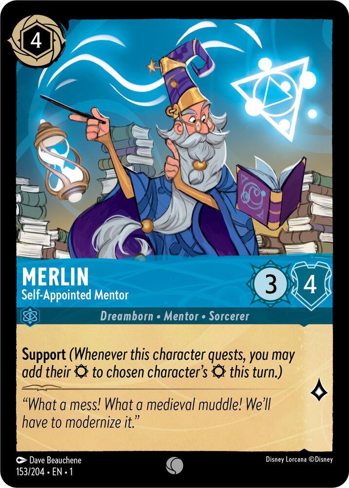 Merlin Self Appointed Mentor 153/204 (The First Chapter)  | Good Games Adelaide SA