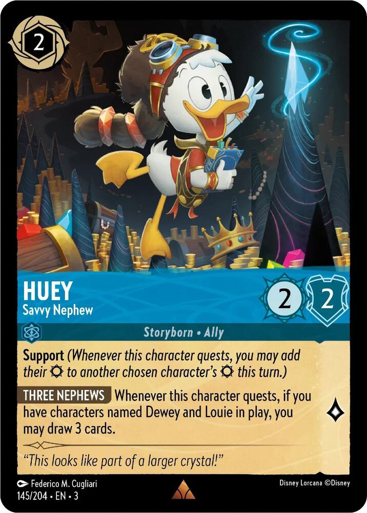 Huey Savvy Nephew 145/204 (Into the Inklands)  | Good Games Adelaide SA