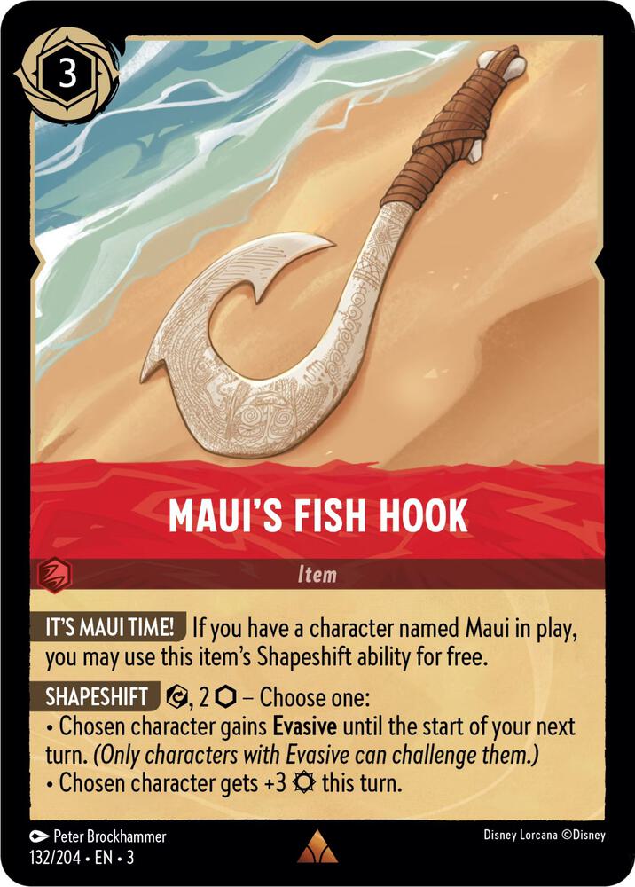 Mauis Fish Hook 132/204 (Into the Inklands)  | Good Games Adelaide SA