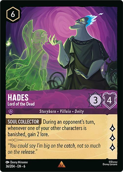 Hades Lord of the Dead 36/204 (Azurite Sea)  | Good Games Adelaide SA