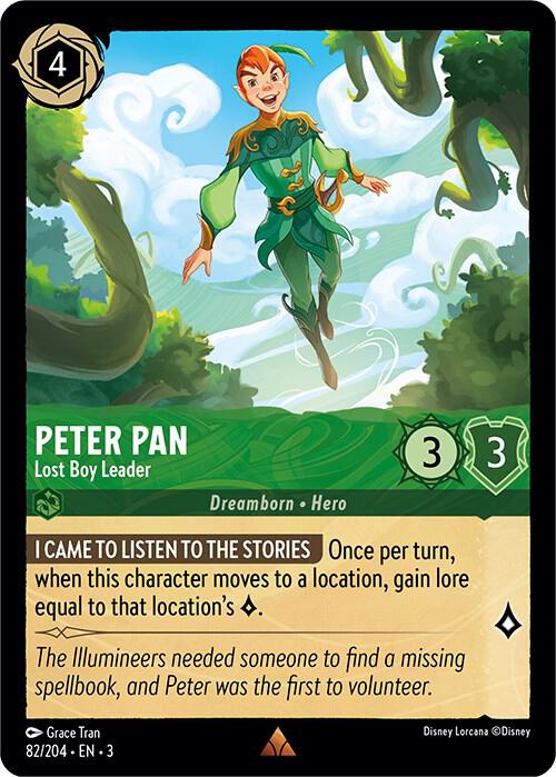 Peter Pan Lost Boy Leader 82/204 (Into the Inklands)  - Cold Foil | Good Games Adelaide SA