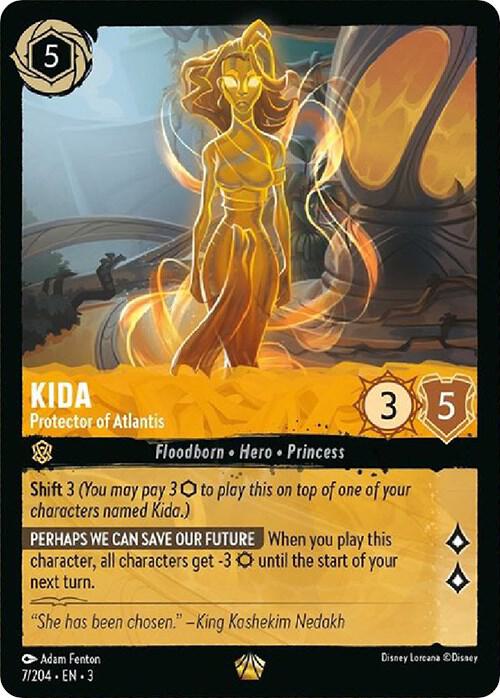 Kida Protector of Atlantis 7/204 (Into the Inklands)  | Good Games Adelaide SA