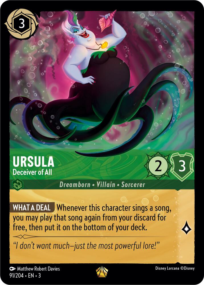 Ursula Deceiver of All 91/204 (Into the Inklands)  | Good Games Adelaide SA
