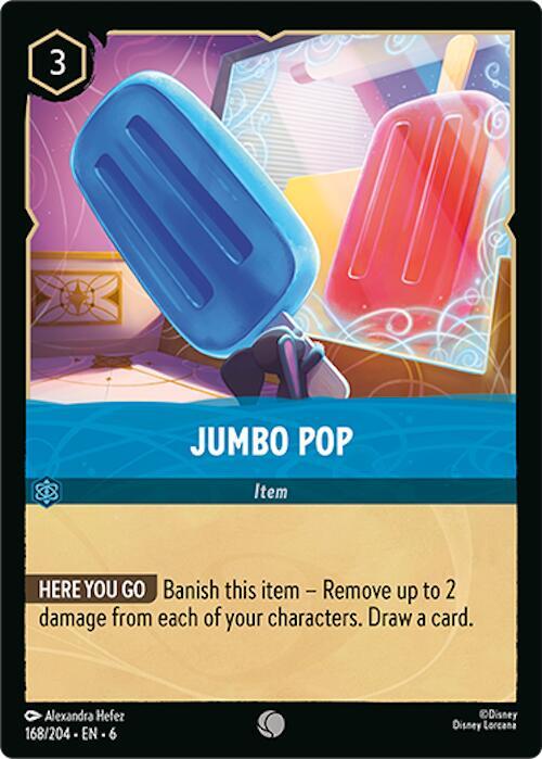 Jumbo Pop 168/204 (Azurite Sea)  - Cold Foil | Good Games Adelaide SA