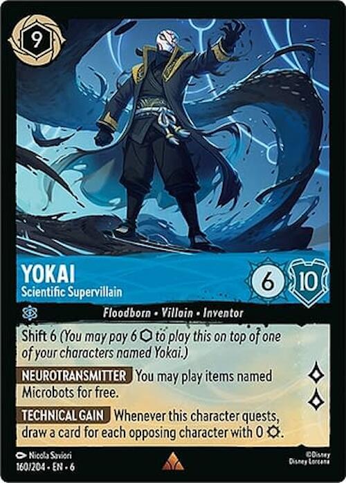 Yokai Scientific Supervillain 160/204 (Azurite Sea)  | Good Games Adelaide SA