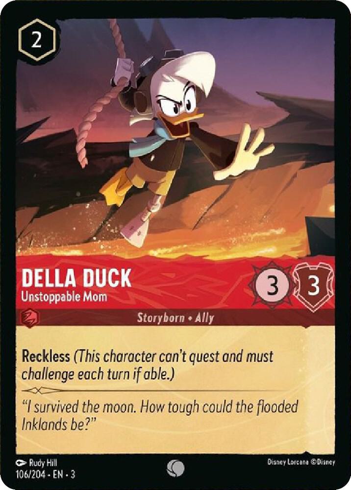 Della Duck Unstoppable Mom 106/204 (Into the Inklands)  | Good Games Adelaide SA