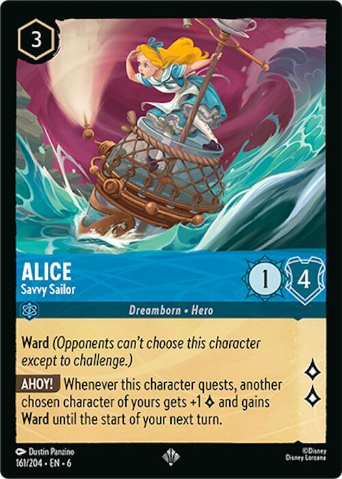 Alice Savvy Sailor 161/204 (Azurite Sea)  | Good Games Adelaide SA