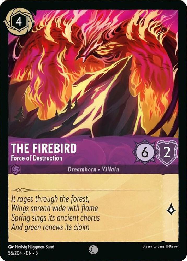 The Firebird Force of Destruction 56/204 (Into the Inklands)  | Good Games Adelaide SA