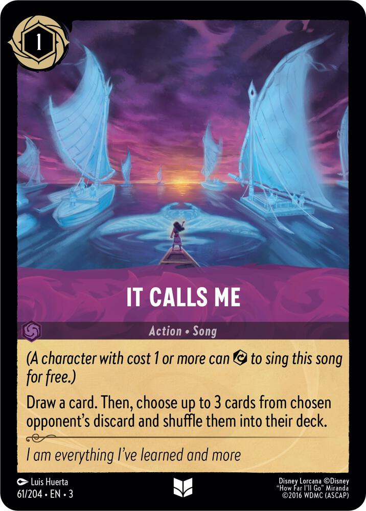 It Calls Me 61/204 (Into the Inklands)  - Cold Foil | Good Games Adelaide SA