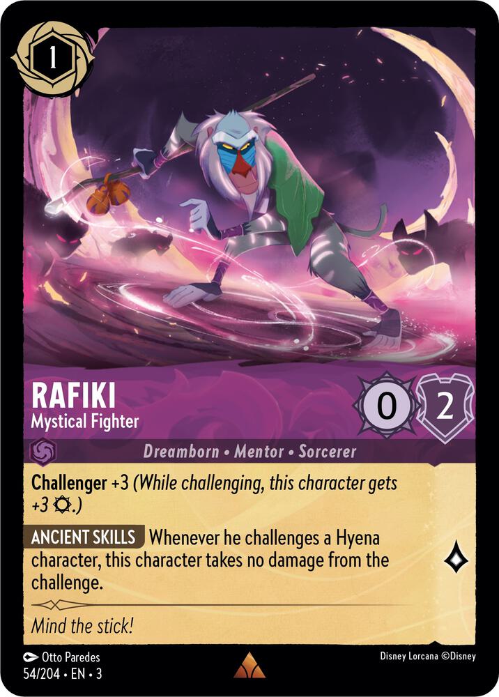 Rafiki Mystical Fighter 54/204 (Into the Inklands)  | Good Games Adelaide SA