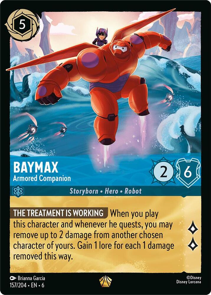 Baymax Armored Companion 157/204 (Azurite Sea)  | Good Games Adelaide SA