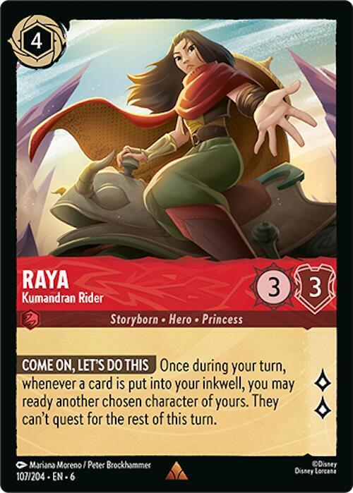 Raya Kumandran Rider 107/204 (Azurite Sea)  | Good Games Adelaide SA
