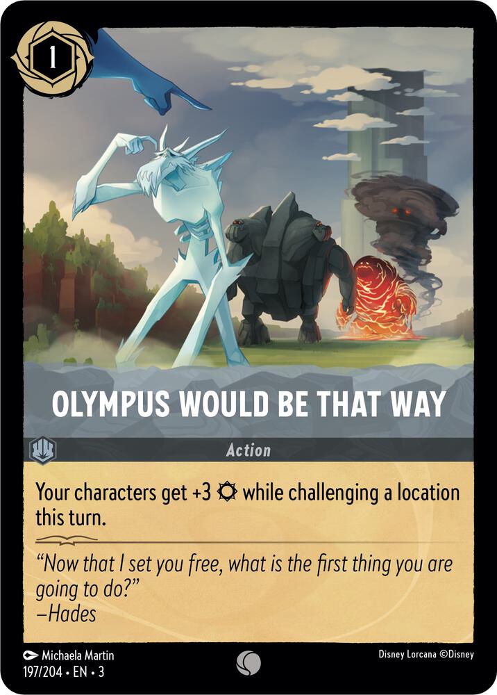 Olympus Would Be That Way 197/204 (Into the Inklands)  | Good Games Adelaide SA