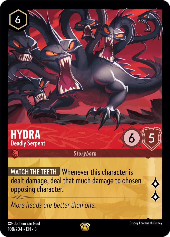 Hydra Deadly Serpent 108/204 (Into the Inklands)  | Good Games Adelaide SA