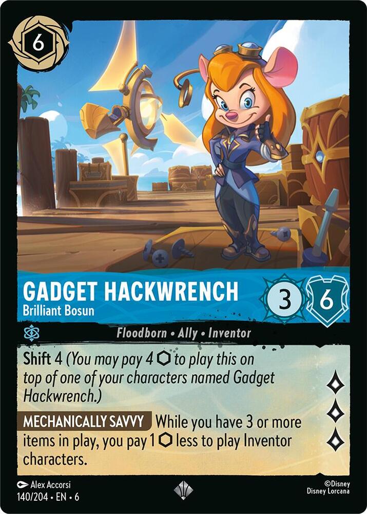 Gadget Hackwrench Brilliant Bosun 140/204 (Azurite Sea)  | Good Games Adelaide SA