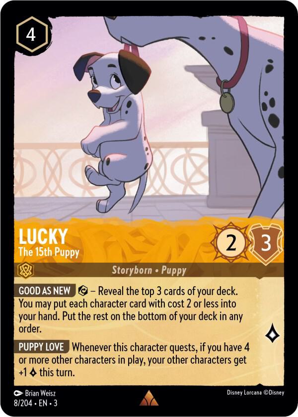Lucky The 15th Puppy 8/204 (Into the Inklands)  | Good Games Adelaide SA