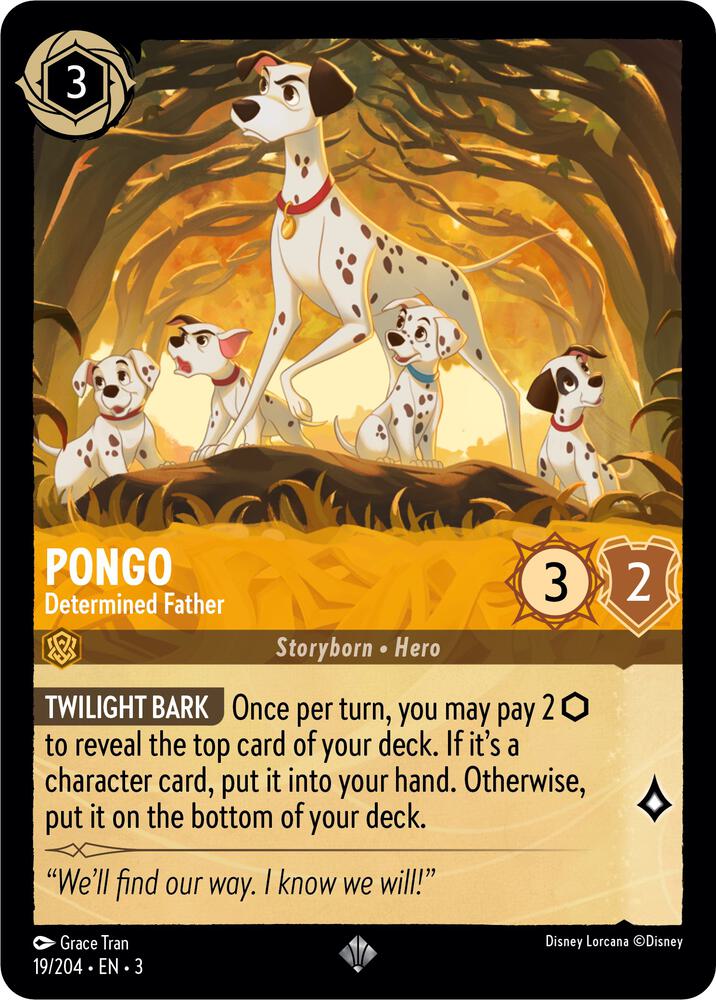 Pongo Determined Father 19/204 (Into the Inklands)  | Good Games Adelaide SA