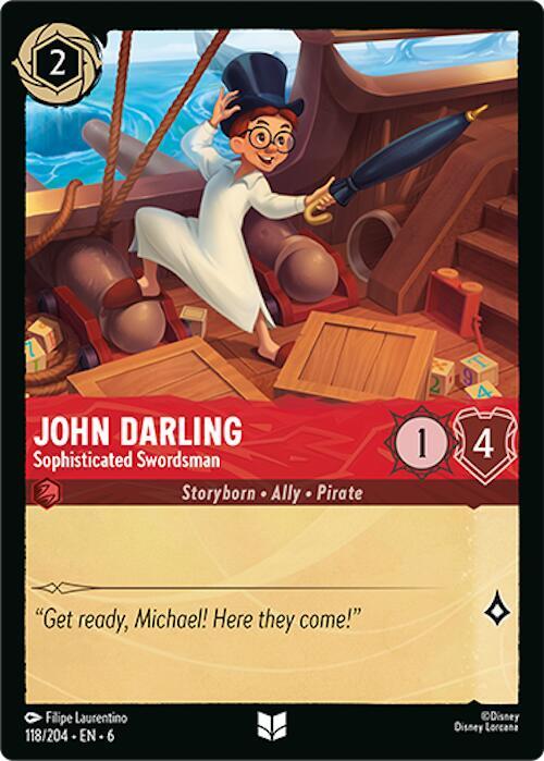 John Darling Sophisticated Swordsman 118/204 (Azurite Sea)  | Good Games Adelaide SA