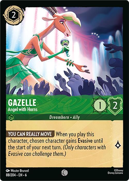 Gazelle Angel with Horns 88/204 (Azurite Sea)  | Good Games Adelaide SA