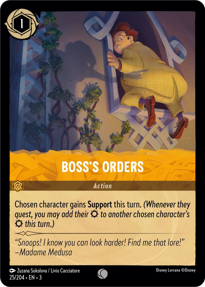 Bosss Orders 25/204 (Into the Inklands)  - Cold Foil | Good Games Adelaide SA
