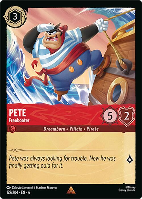 Pete Freebooter 122/204 (Azurite Sea)  - Cold Foil | Good Games Adelaide SA