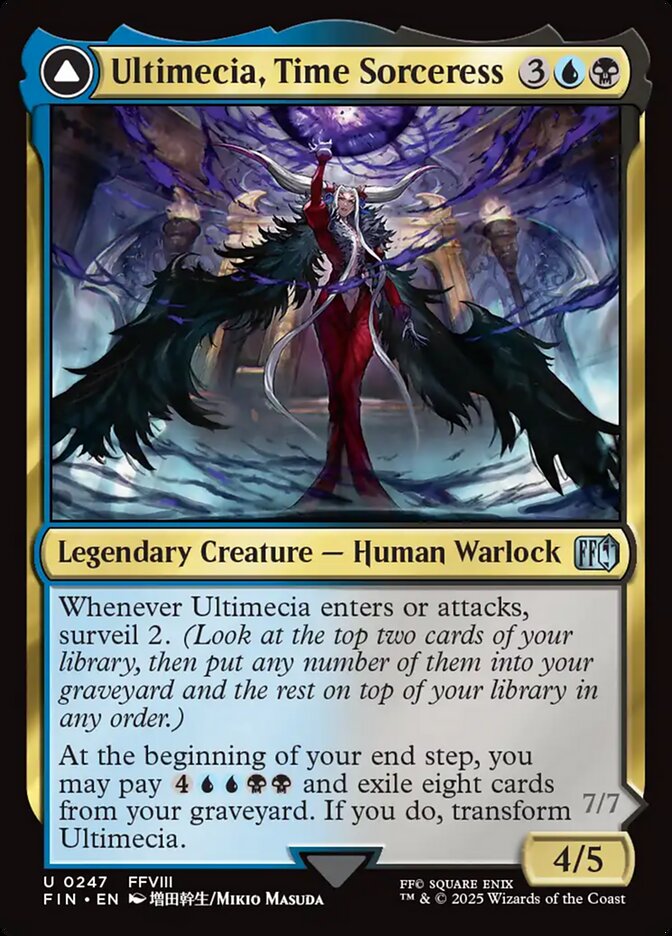 Ultimecia, Time Sorceress // Ultimecia, Omnipotent 247 (FINAL FANTASY)  | Good Games Adelaide SA