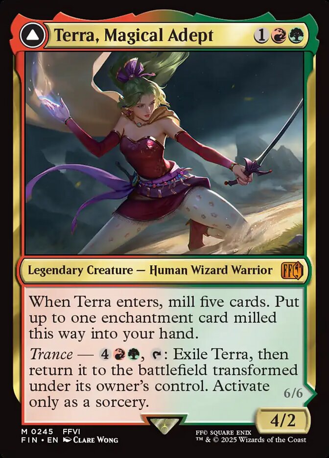 Terra Magical Adept 245 (FINAL FANTASY)  - Foil | Good Games Adelaide SA
