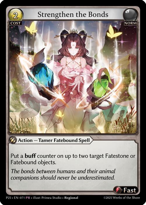 Strengthen the Bonds 071 (Promotional Cards)  - Foil | Good Games Adelaide SA