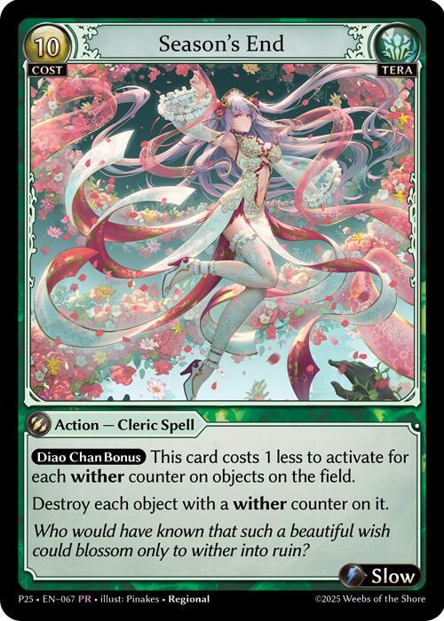 Seasons End 067 (Promotional Cards)  - Foil | Good Games Adelaide SA