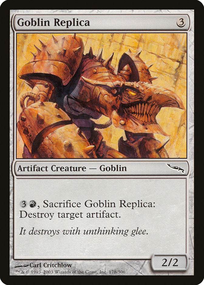 Goblin Replica 178 (Mirrodin)  - Foil | Good Games Adelaide SA