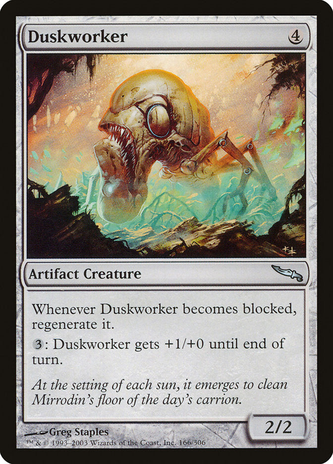 Duskworker 166 (Mirrodin)  | Good Games Adelaide SA