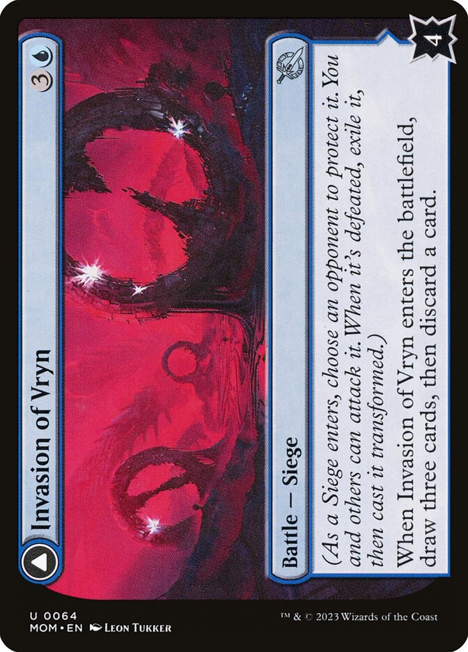Invasion of Vryn // Overloaded Mage-Ring 64 (March of the Machine)  - Foil | Good Games Adelaide SA