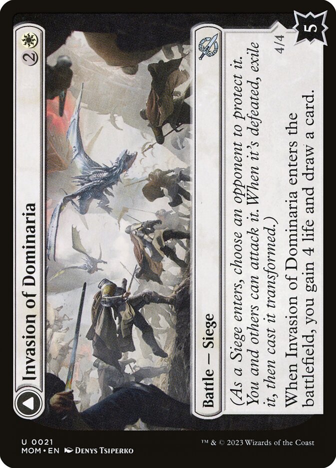 Invasion of Dominaria // Serra Faithkeeper 21 (March of the Machine)  - Foil | Good Games Adelaide SA