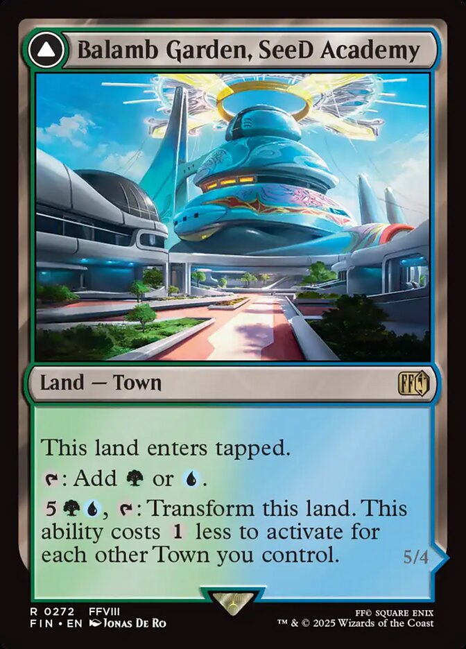 Balamb Garden, SeeD Academy // Balamb Garden, Airborne 272 (FINAL FANTASY)  - Foil | Good Games Adelaide SA