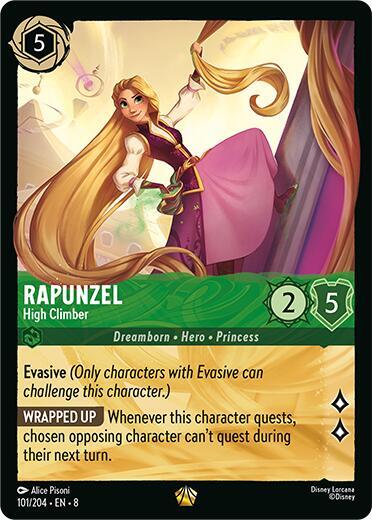 Rapunzel High Climber 101/204 (Reign of Jafar)  - Cold Foil | Good Games Adelaide SA
