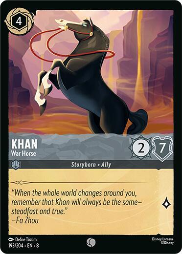 Khan War Horse 193/204 (Reign of Jafar)  | Good Games Adelaide SA