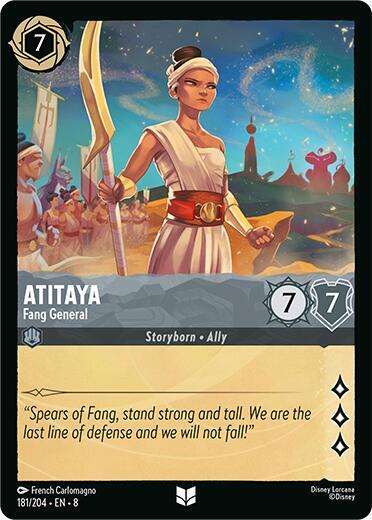 Atitaya Fang General 181/204 (Reign of Jafar)  - Cold Foil | Good Games Adelaide SA