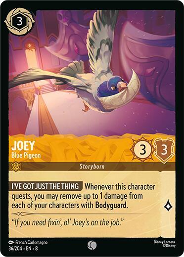 Joey Blue Pigeon 36/204 (Reign of Jafar)  | Good Games Adelaide SA