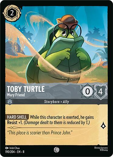 Toby Turtle Wary Friend 190/204 (Reign of Jafar)  - Cold Foil | Good Games Adelaide SA