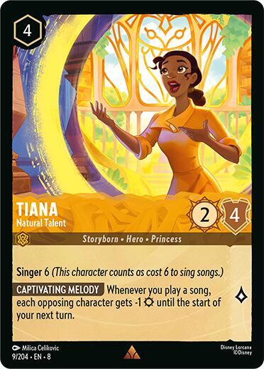 Tiana Natural Talent 9/204 (Reign of Jafar)  | Good Games Adelaide SA