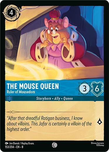 The Mouse Queen Ruler of Mousedom 153/204 (Reign of Jafar)  - Cold Foil | Good Games Adelaide SA