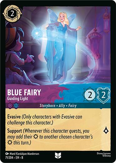 Blue Fairy Guiding Light 71/204 (Reign of Jafar)  | Good Games Adelaide SA