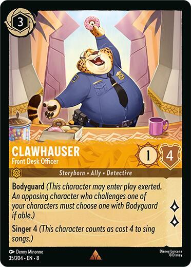 Clawhauser Front Desk Officer 35/204 (Reign of Jafar)  | Good Games Adelaide SA
