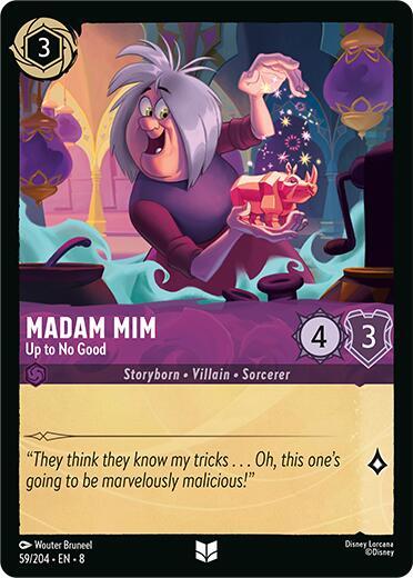 Madam Mim Up to No Good 59/204 (Reign of Jafar)  | Good Games Adelaide SA