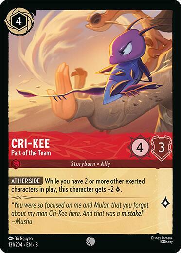 Cri Kee Part of the Team 131/204 (Reign of Jafar)  | Good Games Adelaide SA