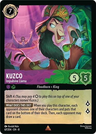 Kuzco Impulsive Llama 67/204 (Reign of Jafar)  | Good Games Adelaide SA