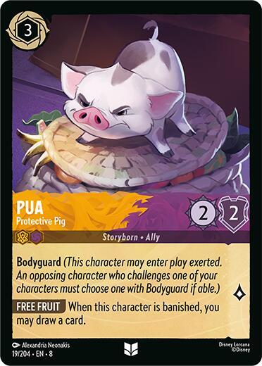 Pua Protective Pig 19/204 (Reign of Jafar)  - Cold Foil | Good Games Adelaide SA