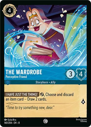 The Wardrobe Perceptive Friend 160/204 (Reign of Jafar)  - Cold Foil | Good Games Adelaide SA