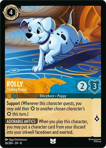 Rolly Chubby Puppy 26/204 (Reign of Jafar)  | Good Games Adelaide SA