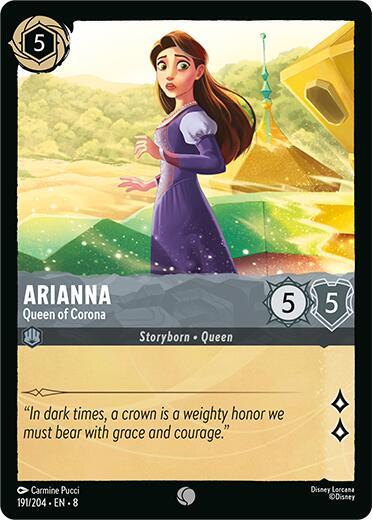 Arianna Queen of Corona 191/204 (Reign of Jafar)  - Cold Foil | Good Games Adelaide SA
